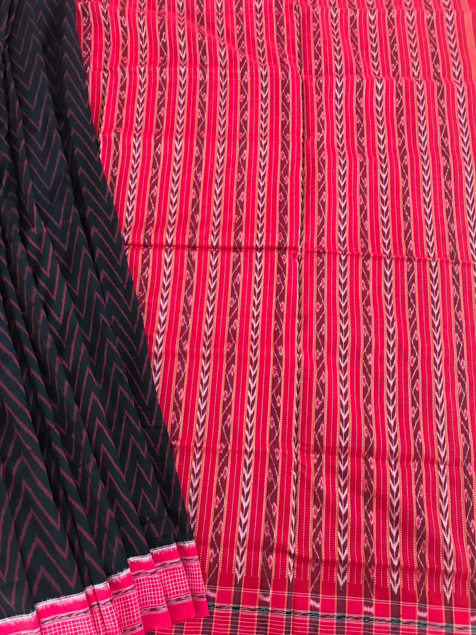 red-and-black-ikkat-03 Sambalpuri Ikat